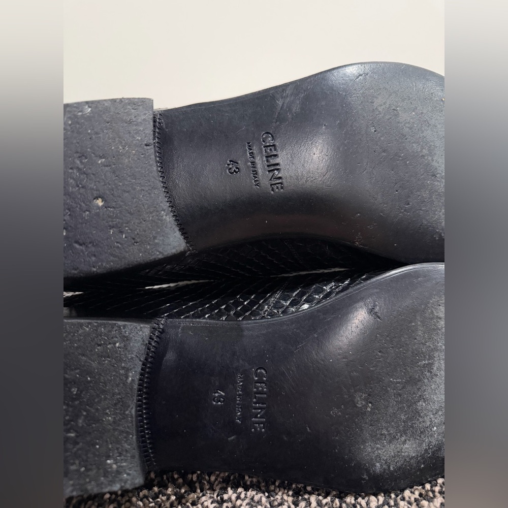 Celine Python Jacno Slipper Shoes 30 Metal Toe
Hedi Slimane
SS 2019 - Picture 15 of 15